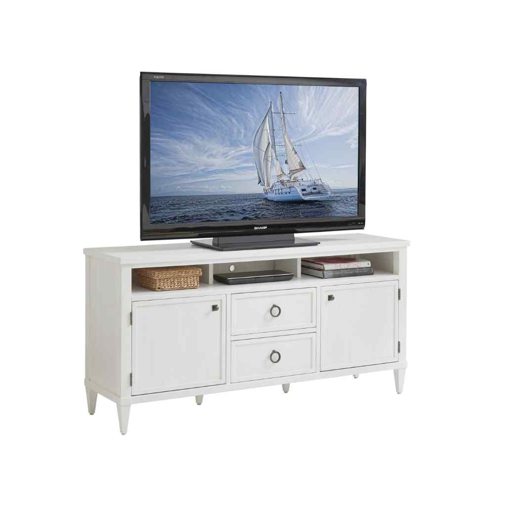 Dockside Media Console Brown