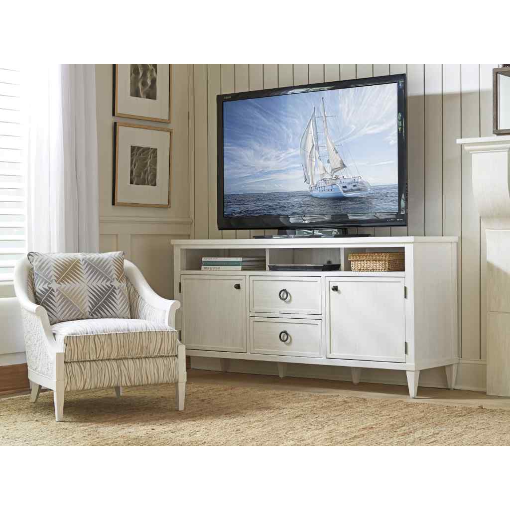 Dockside Media Console Brown