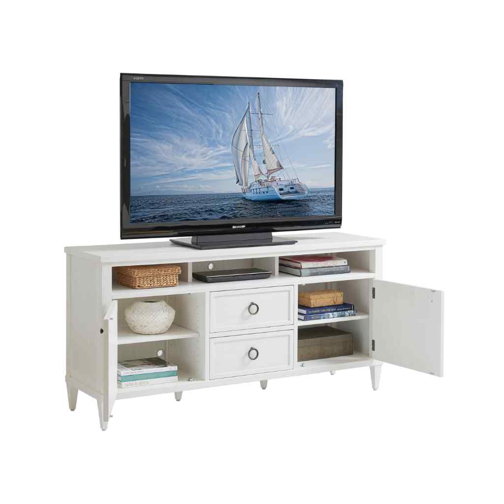 Dockside Media Console Brown