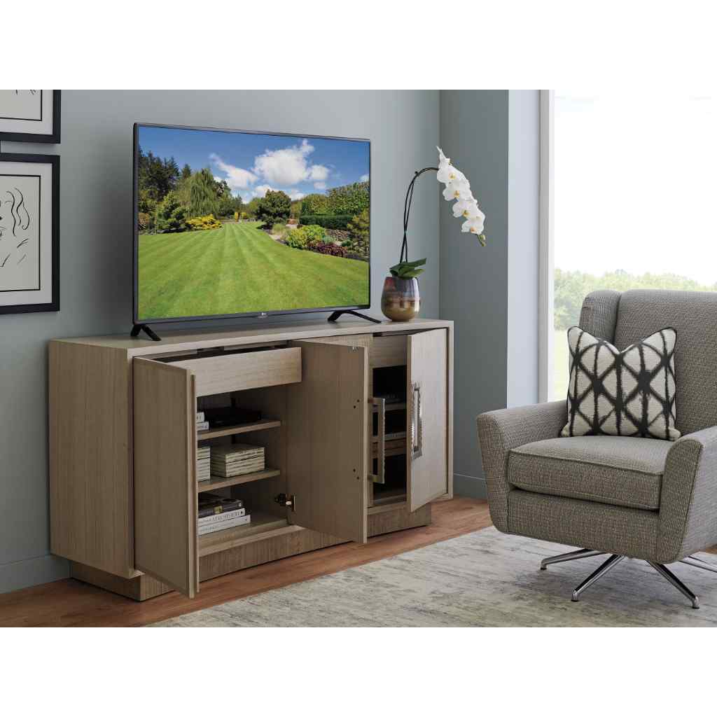 Donovan Media Console Brown