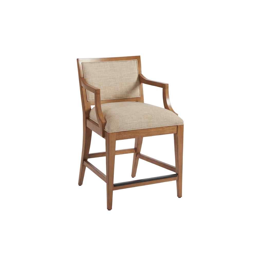 Eastbluff Upholstered Counter Stool - Newport Sandstone