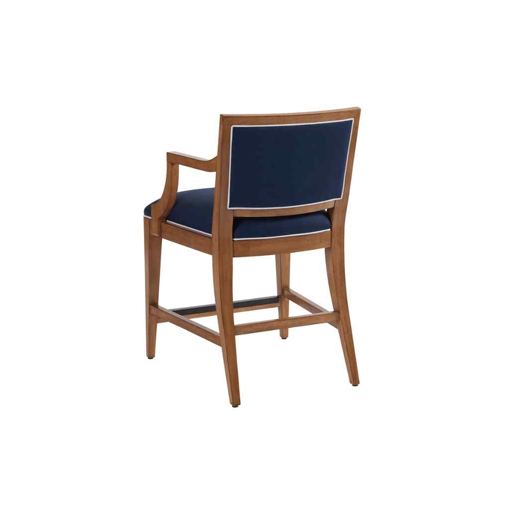 Eastbluff Upholstered Counter Stool - Newport Blue