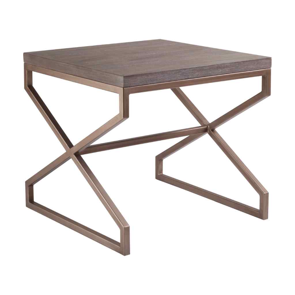 Edict Square End Table Grigio