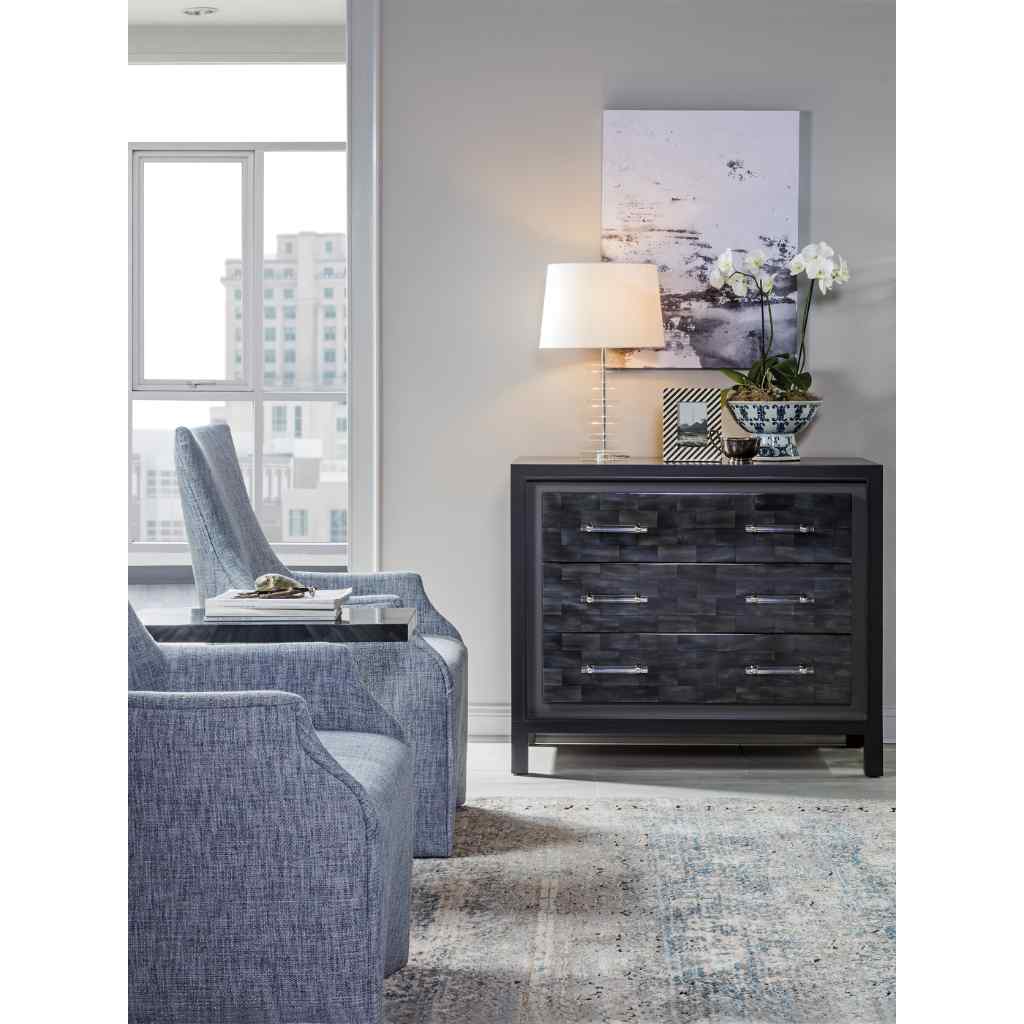 Elation Gray Hall Chest Brown