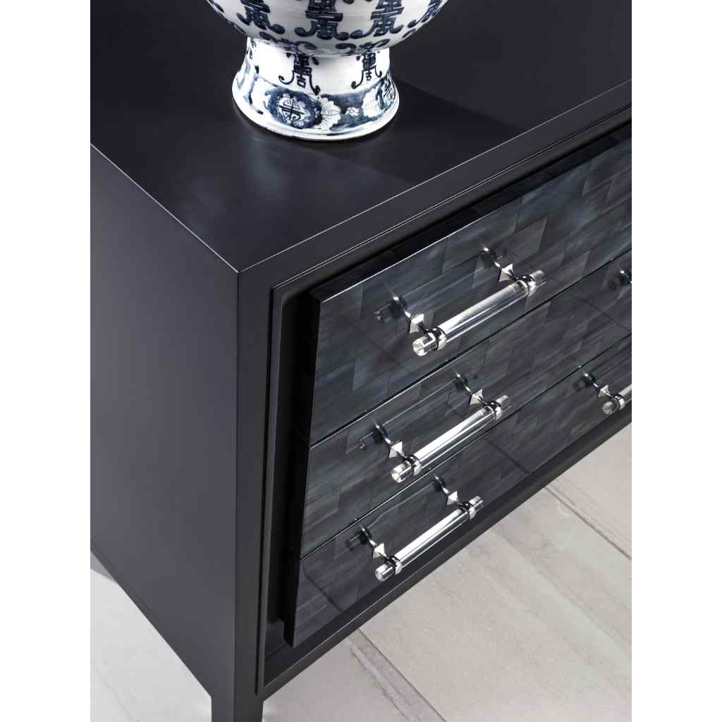 Elation Gray Hall Chest Brown