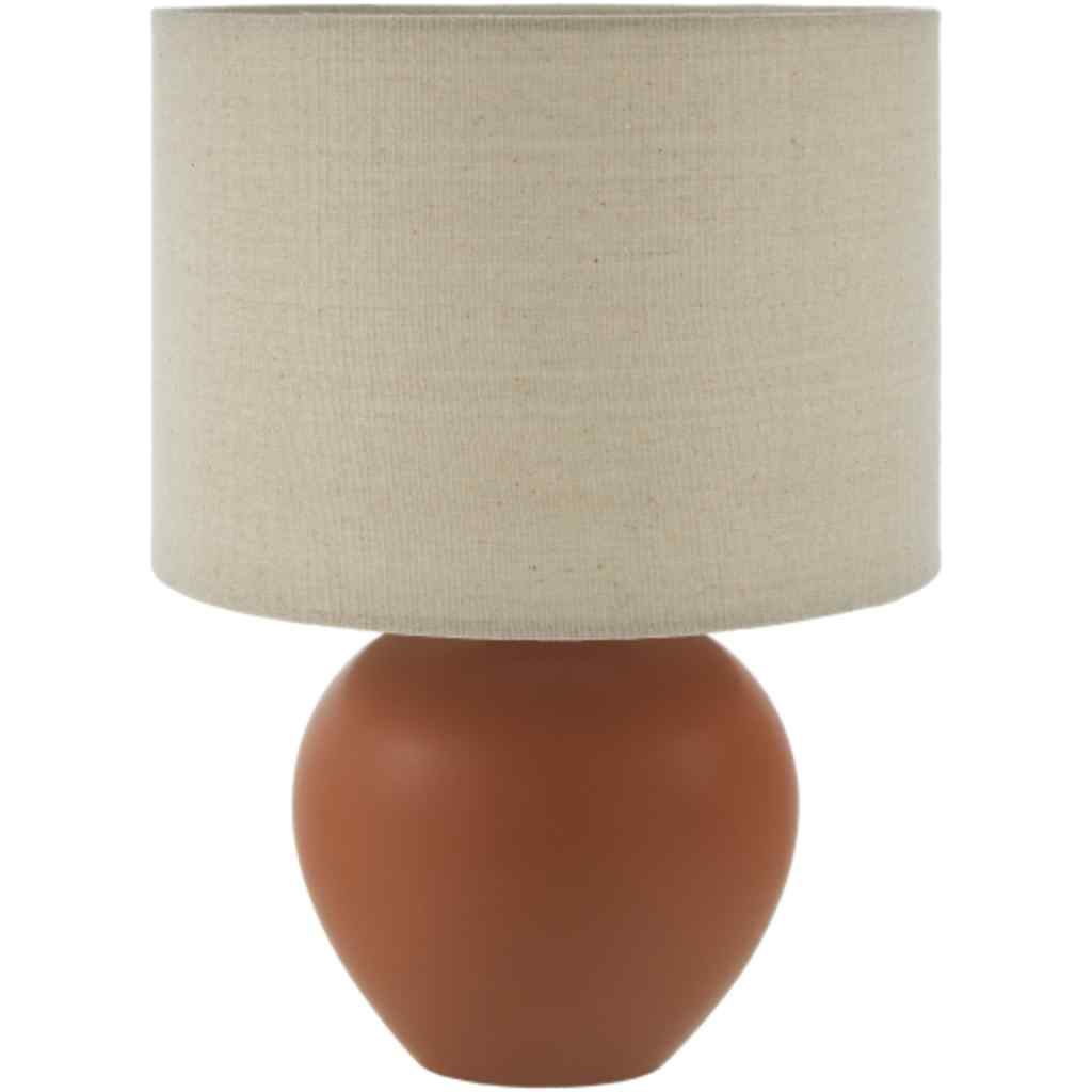 Elio ELI-020 Lamp Beige / 13"H x 10"W x 10"D