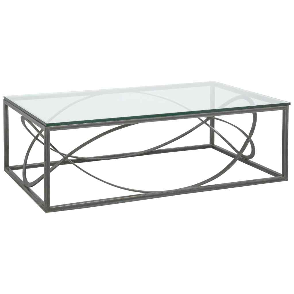 Ellipse Rectangular Cocktail Table - Metal Designs St Laurent