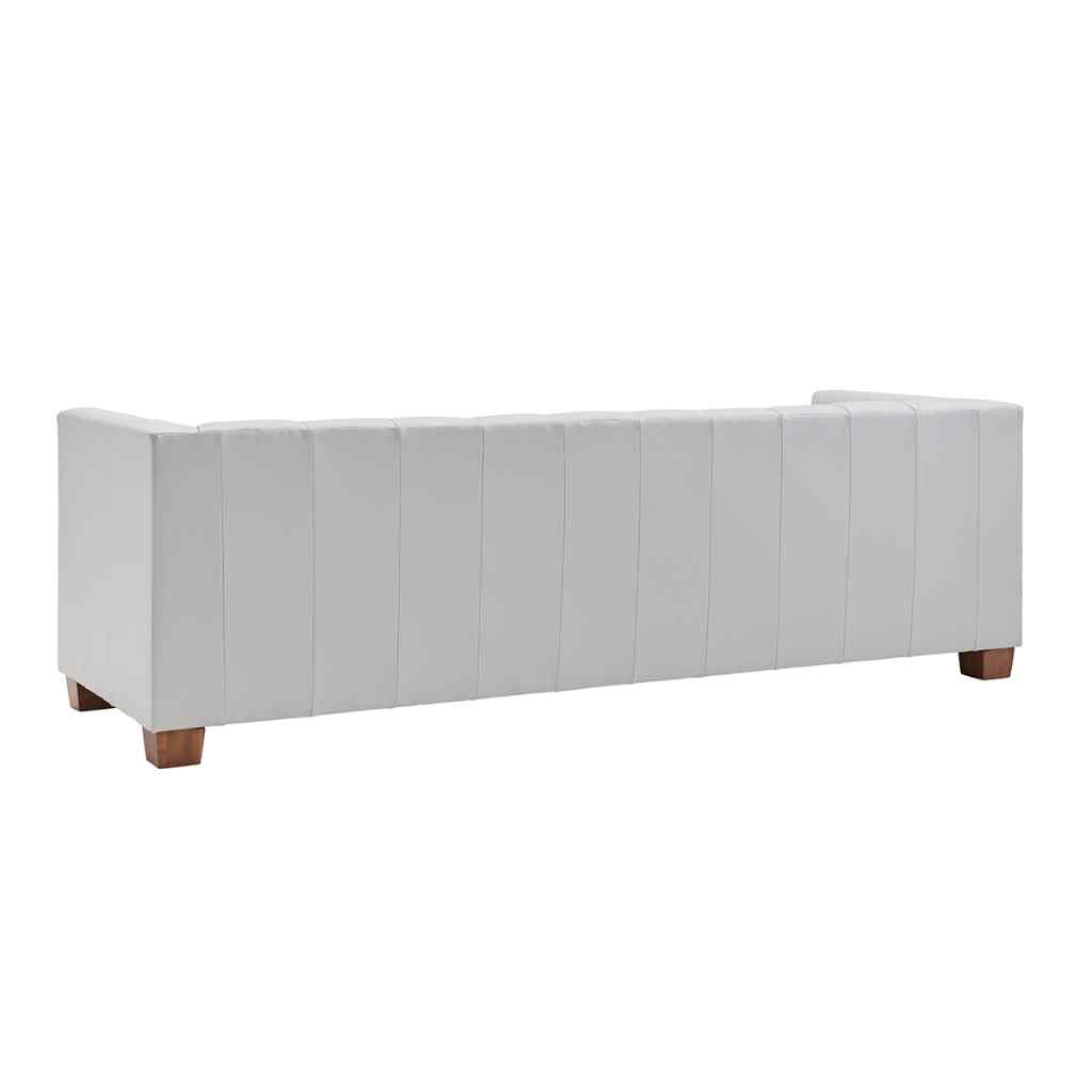 Emilia Leather Sofa Brown