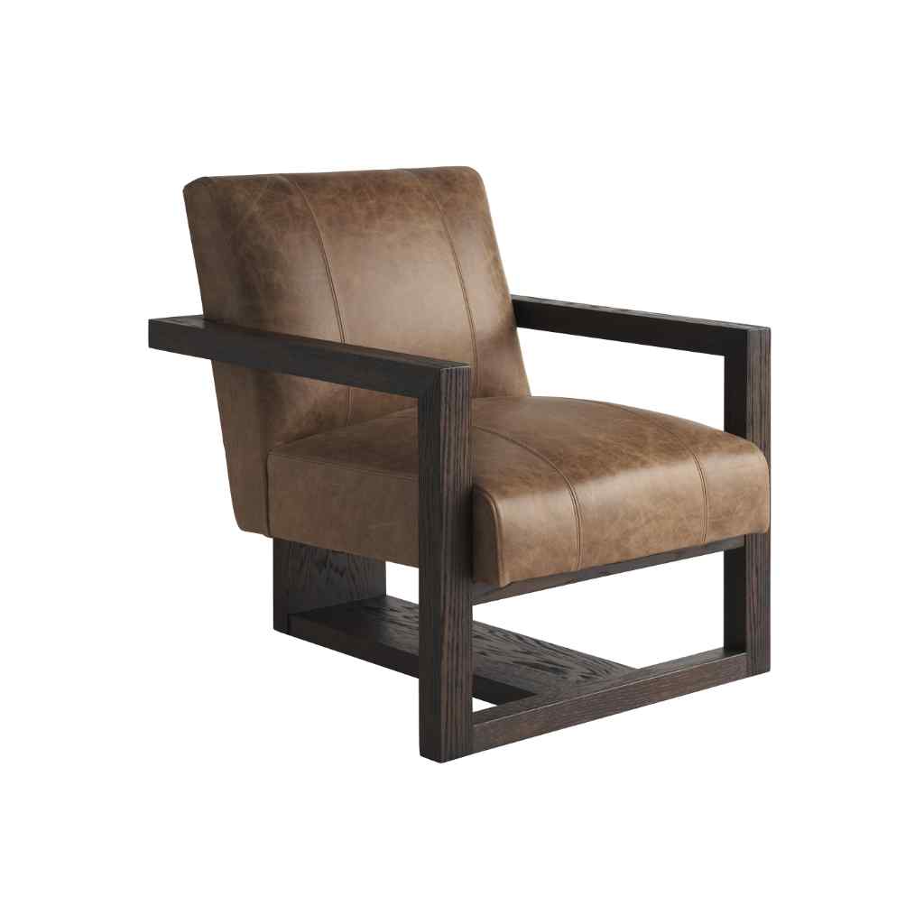 Flanders Leather Chair Brown