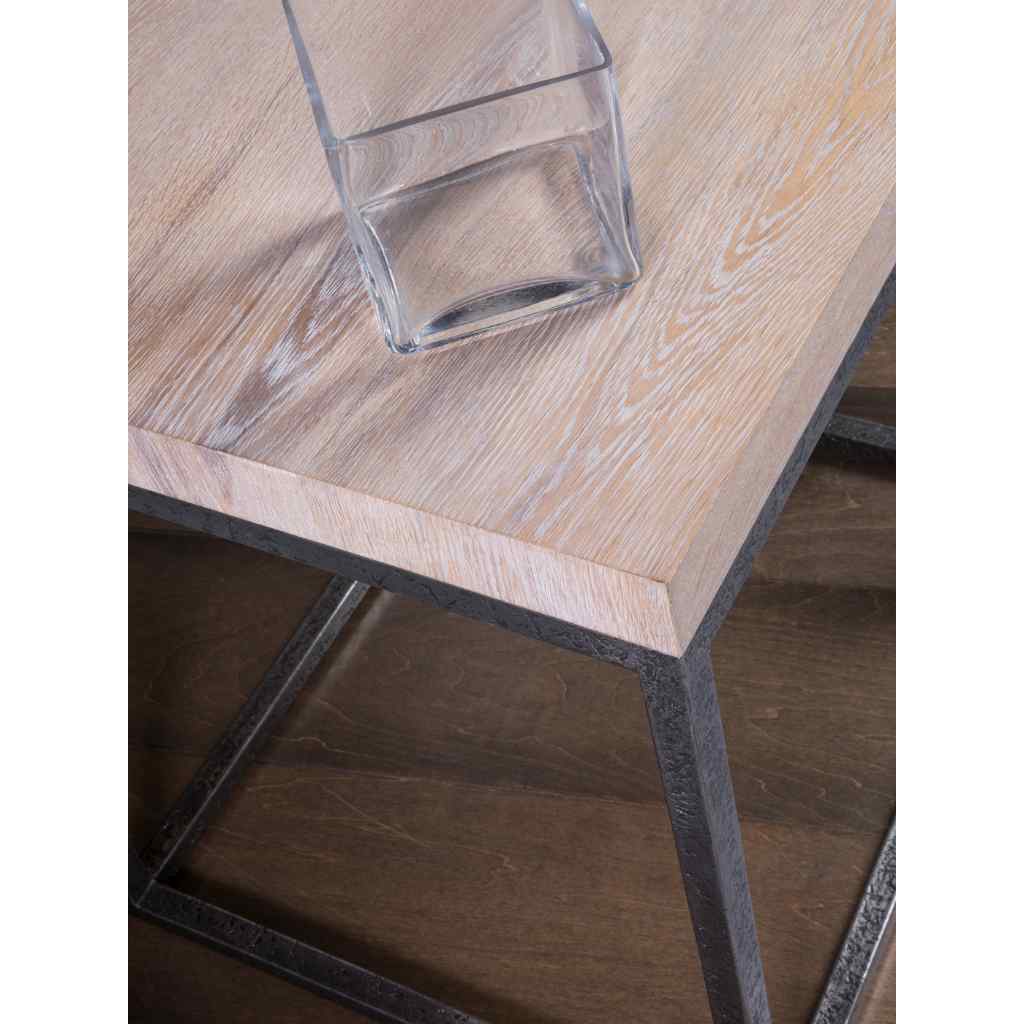 Foray Rectangular End Table Brown