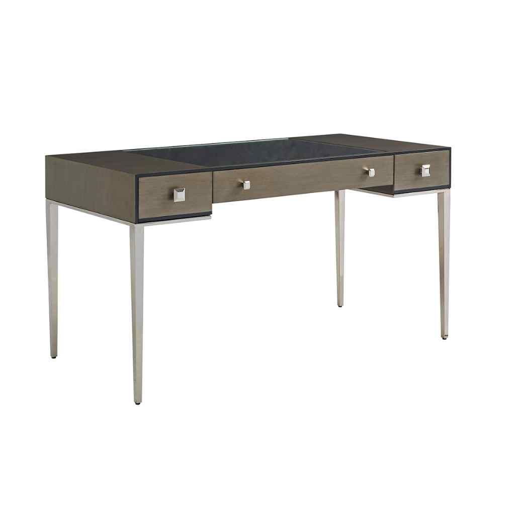 Foreau Writing Desk Silver Leaf