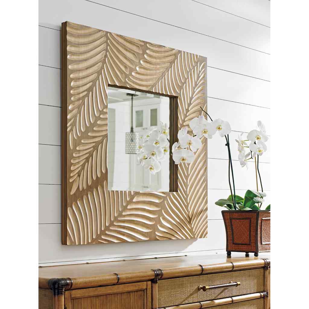Freeport Square Mirror Brown