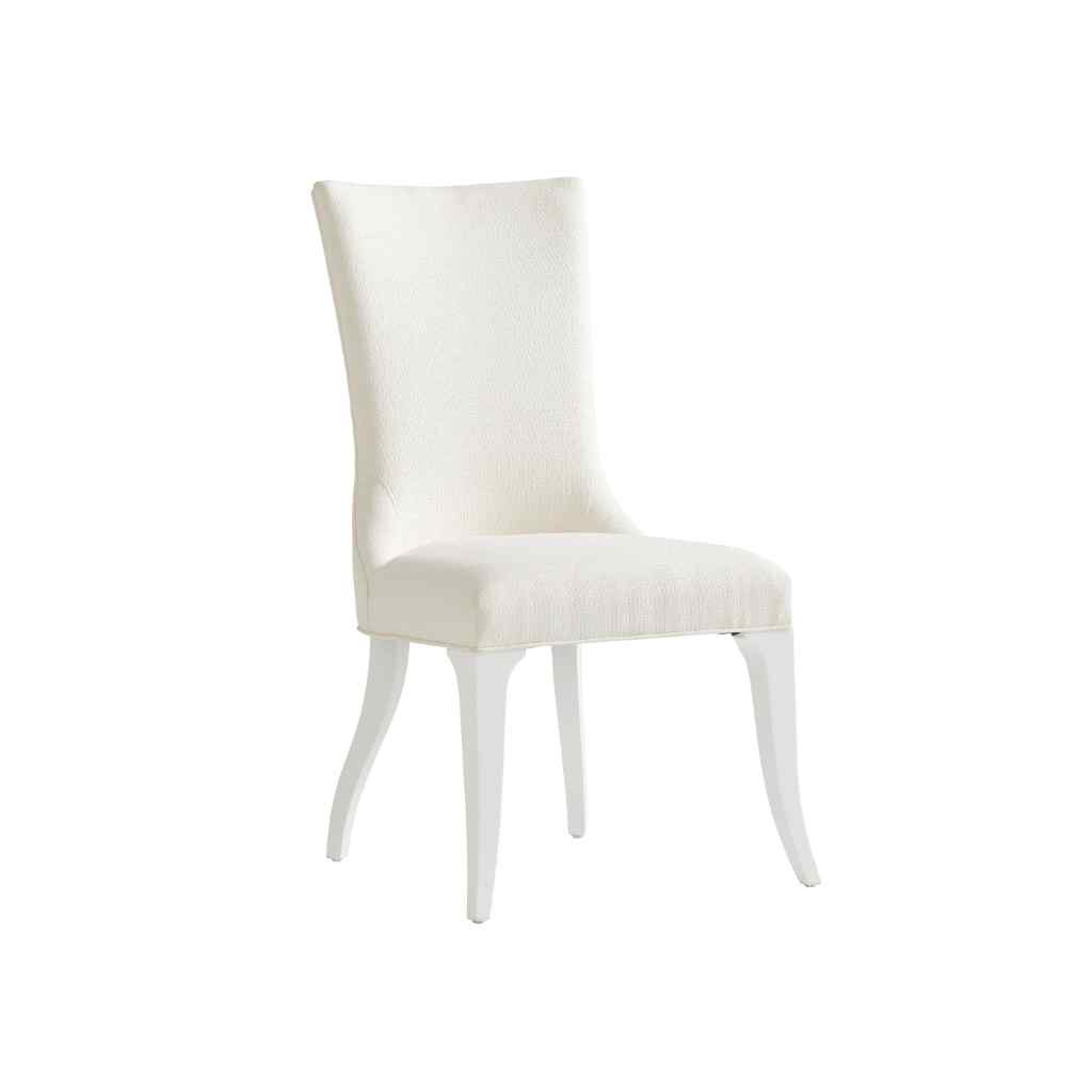 Geneva Upholstered Side Chair - Avondale White