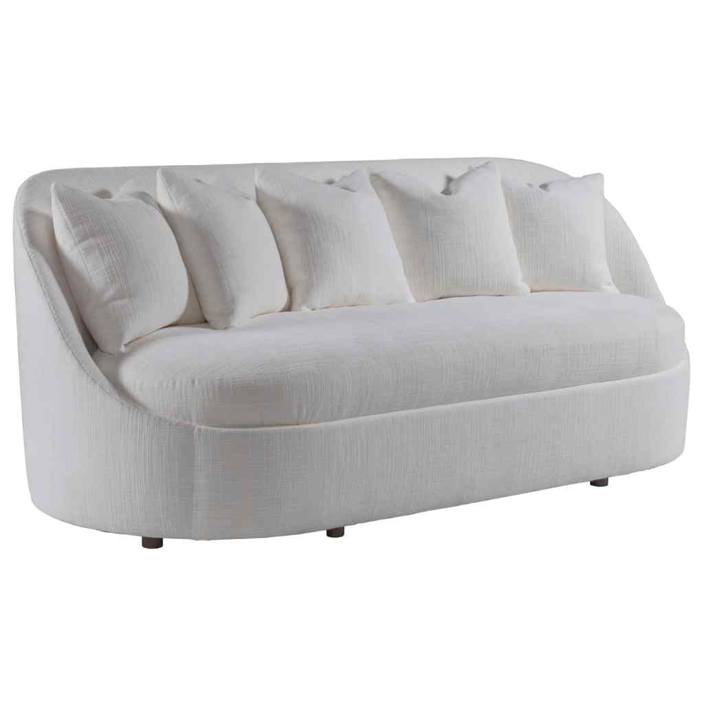 Genevieve Bench Seat Sofa - Artistica Upholstery White