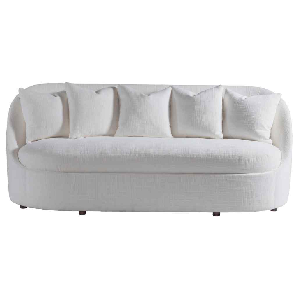 Genevieve Bench Seat Sofa - Artistica Upholstery White