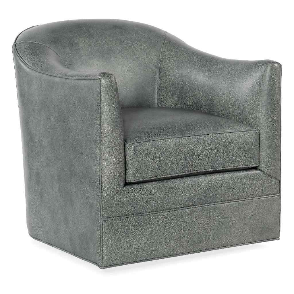 Gideon Swivel Club Chair - II Grey