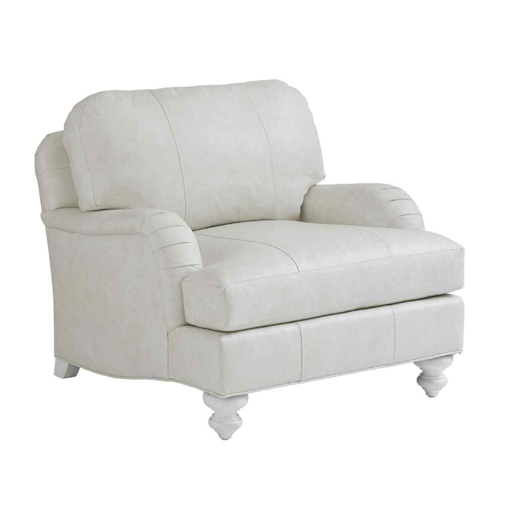 Gilmore Leather Arm Chair Brown