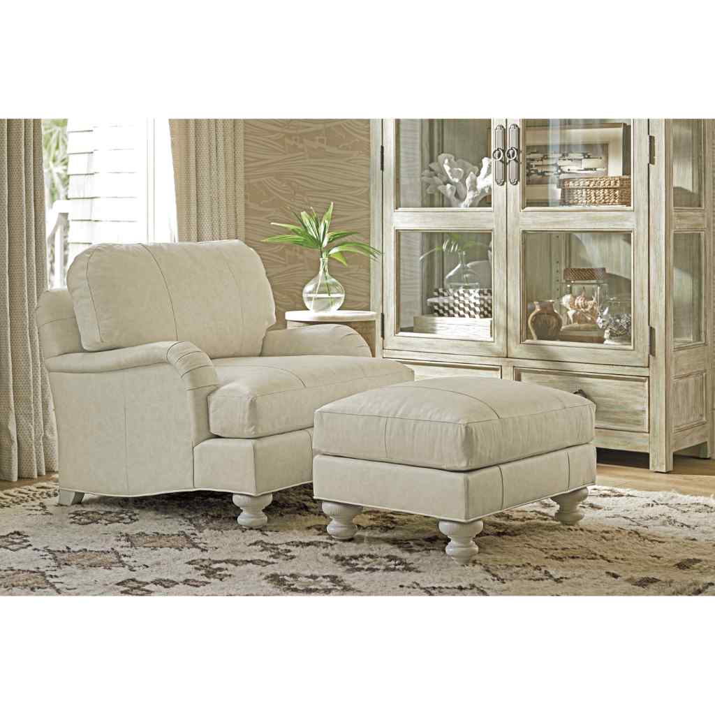 Gilmore Leather Arm Chair Brown