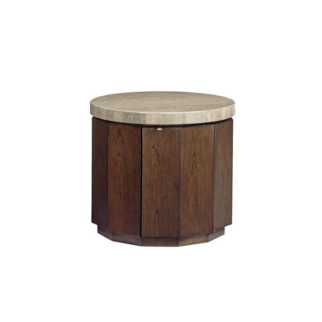 Glendora Drum Table Mocha