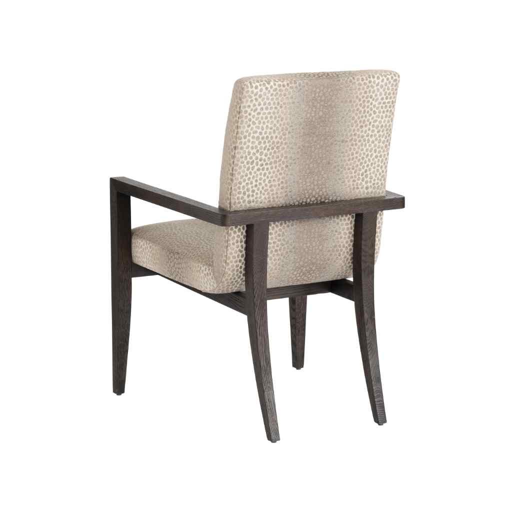 Glenwild Upholstered Arm Chair - Park City Brown with Leopard