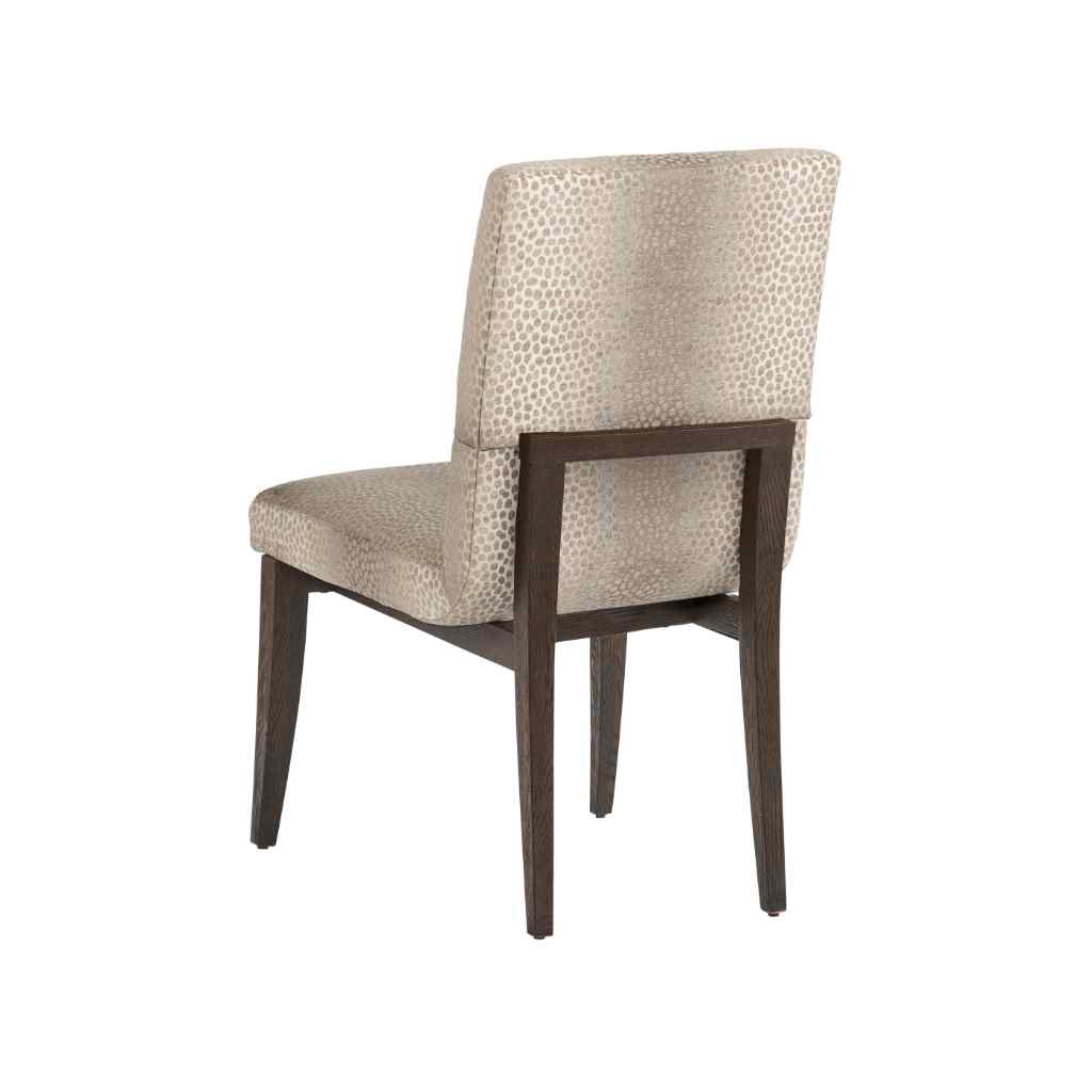 Glenwild Upholstered Side Chair - Park City Brown with Leopard