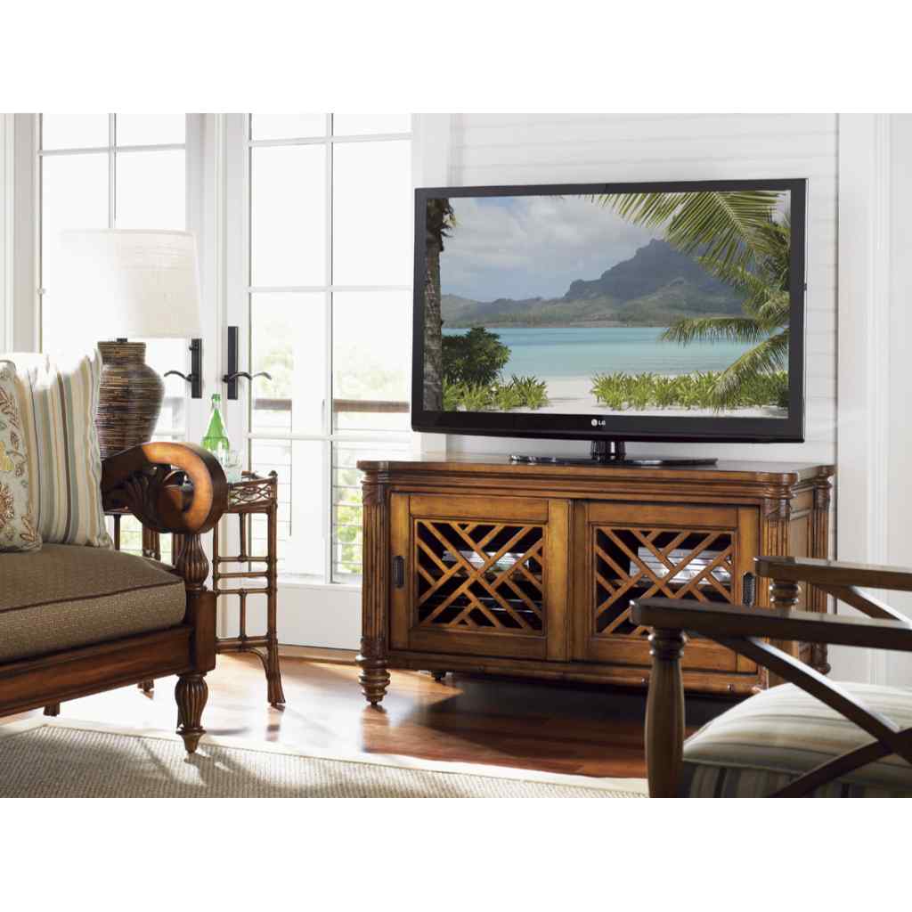 Grand Bank Media Console Brown