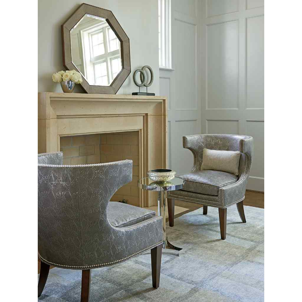 Greta Leather Chair Brown