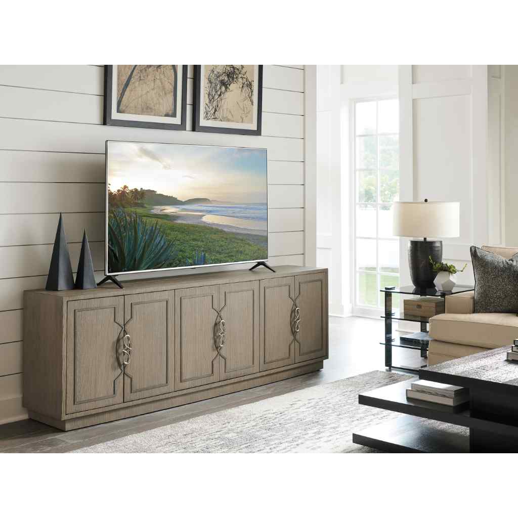 Grove Park Long Media Console Brown