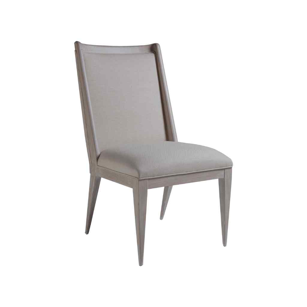 Haiku Upholstered Side Chair Bianco