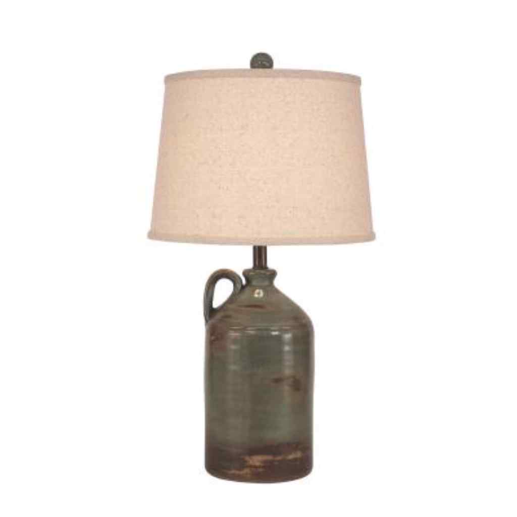 Harbor 1-Handle Pottery Jug Table Lamp Harbor