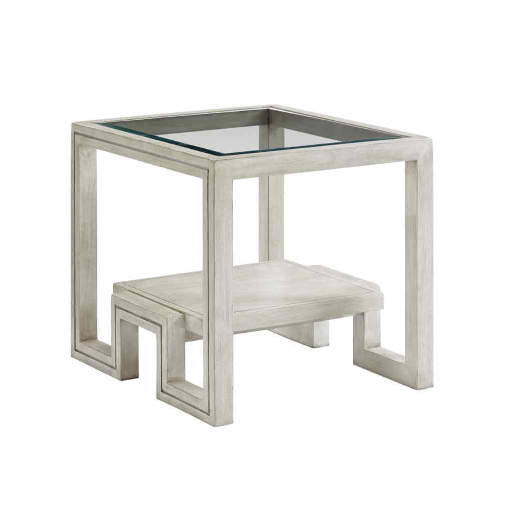 Harper End Table Oyster