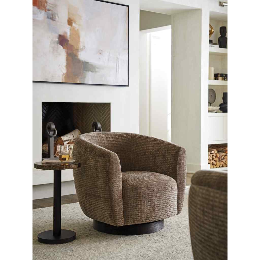 Haviland Swivel Chair Brown