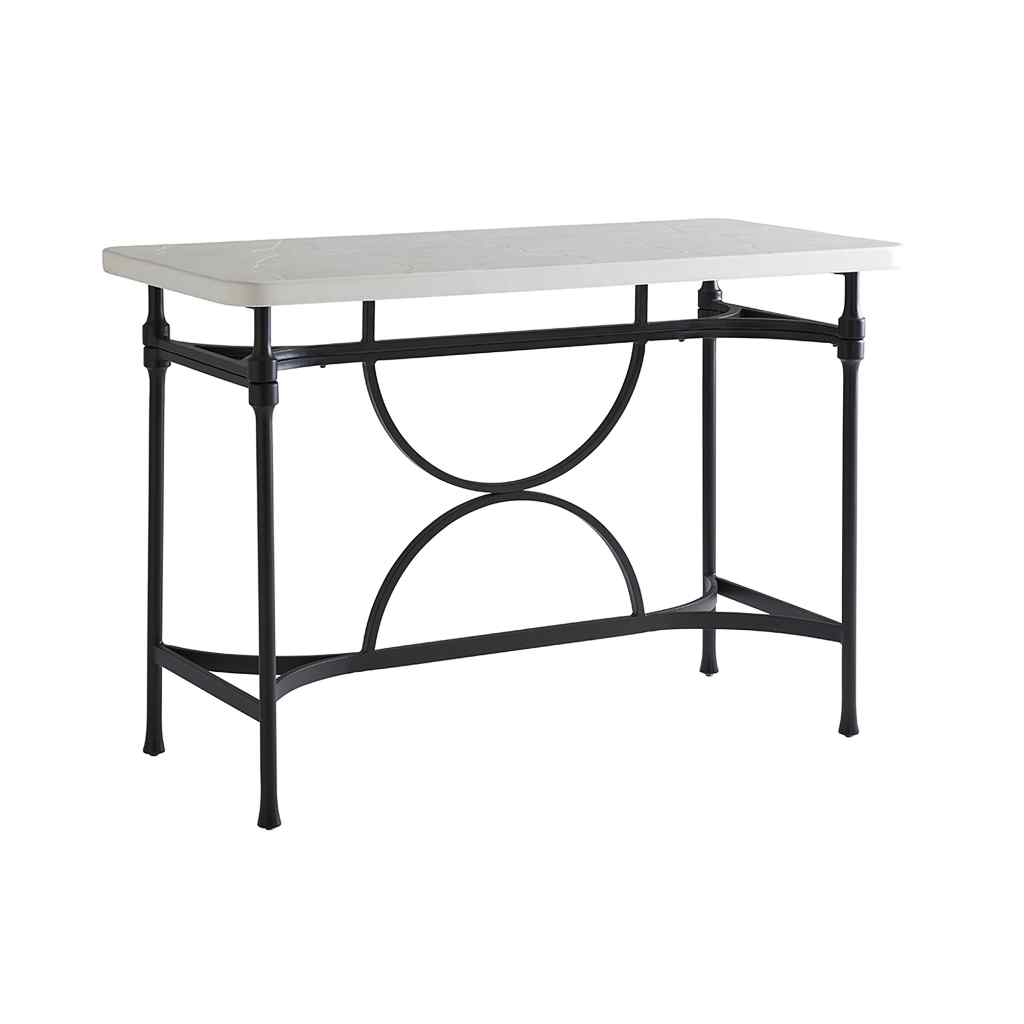 High-Low Bistro Table - Pavlova Brown