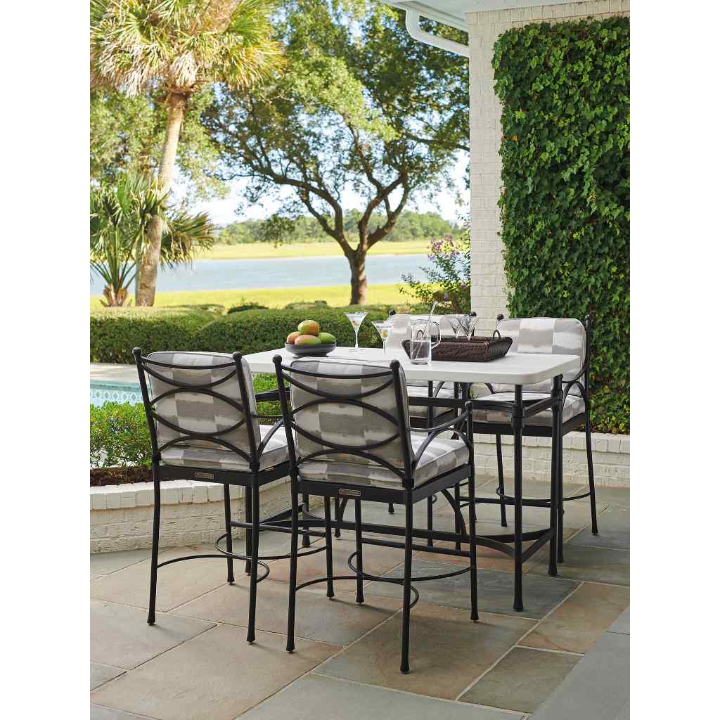 High-Low Bistro Table - Pavlova Brown