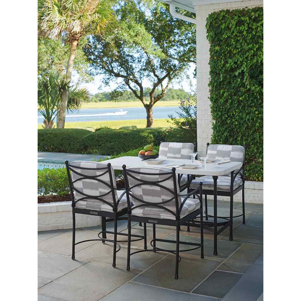High-Low Bistro Table - Pavlova Brown