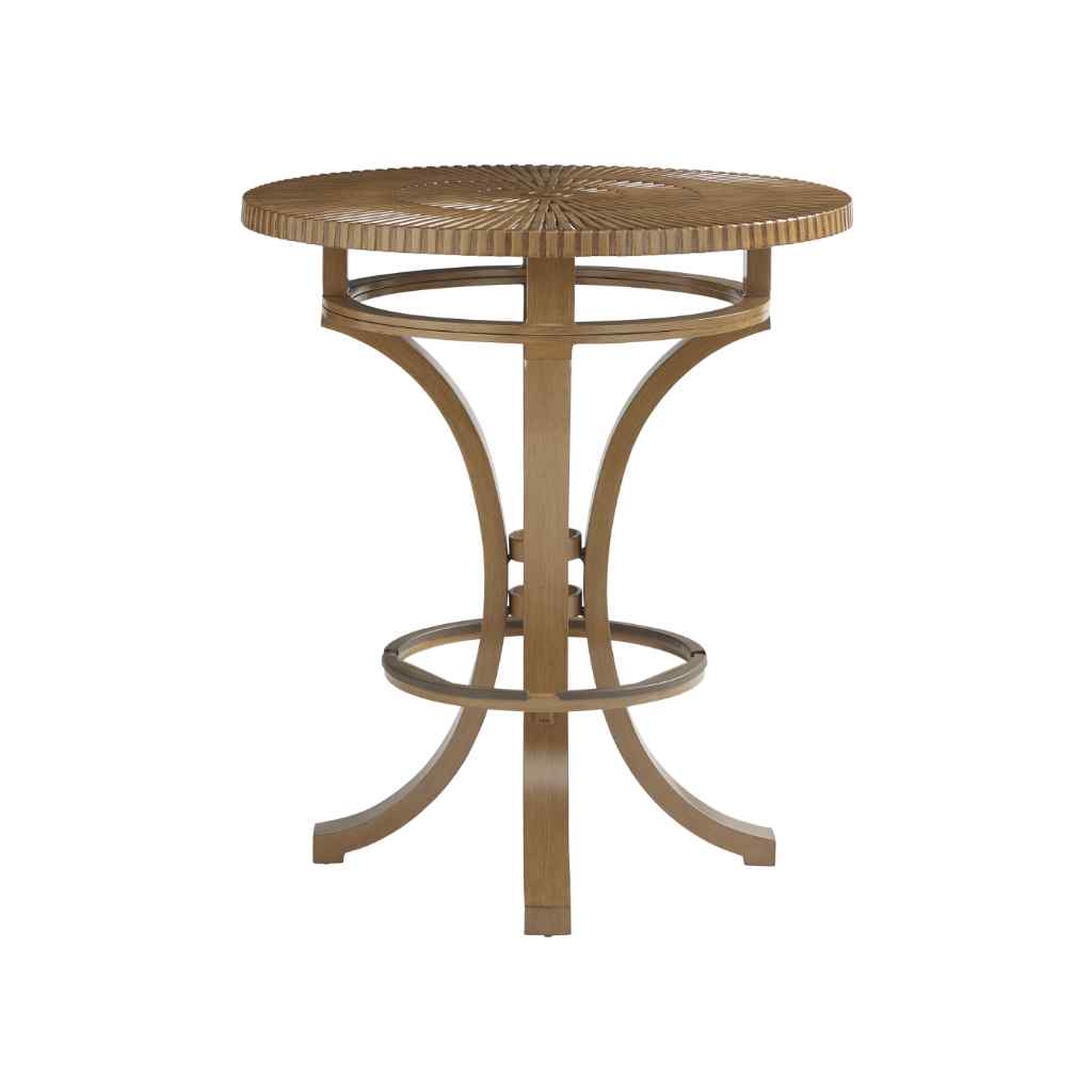 High-Low Bistro Table - St Tropez Brown