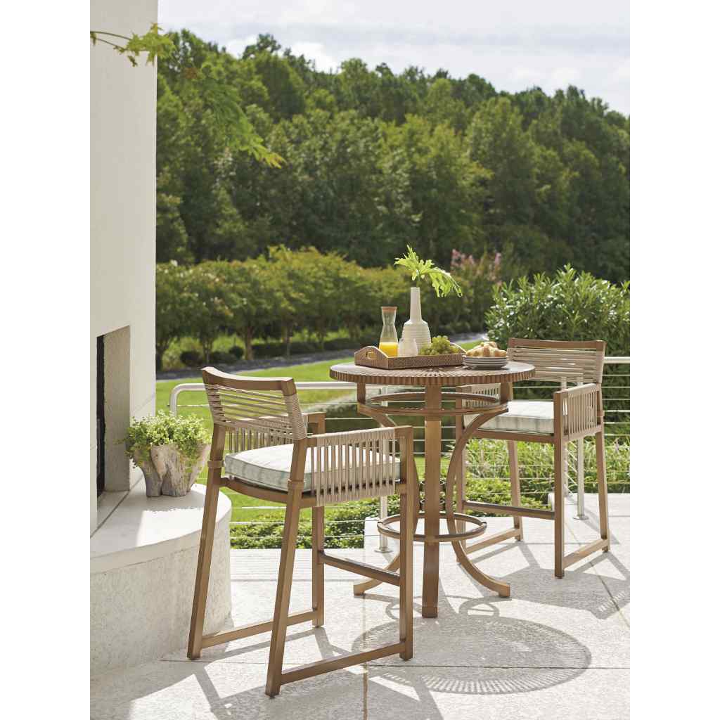 High-Low Bistro Table - St Tropez Brown