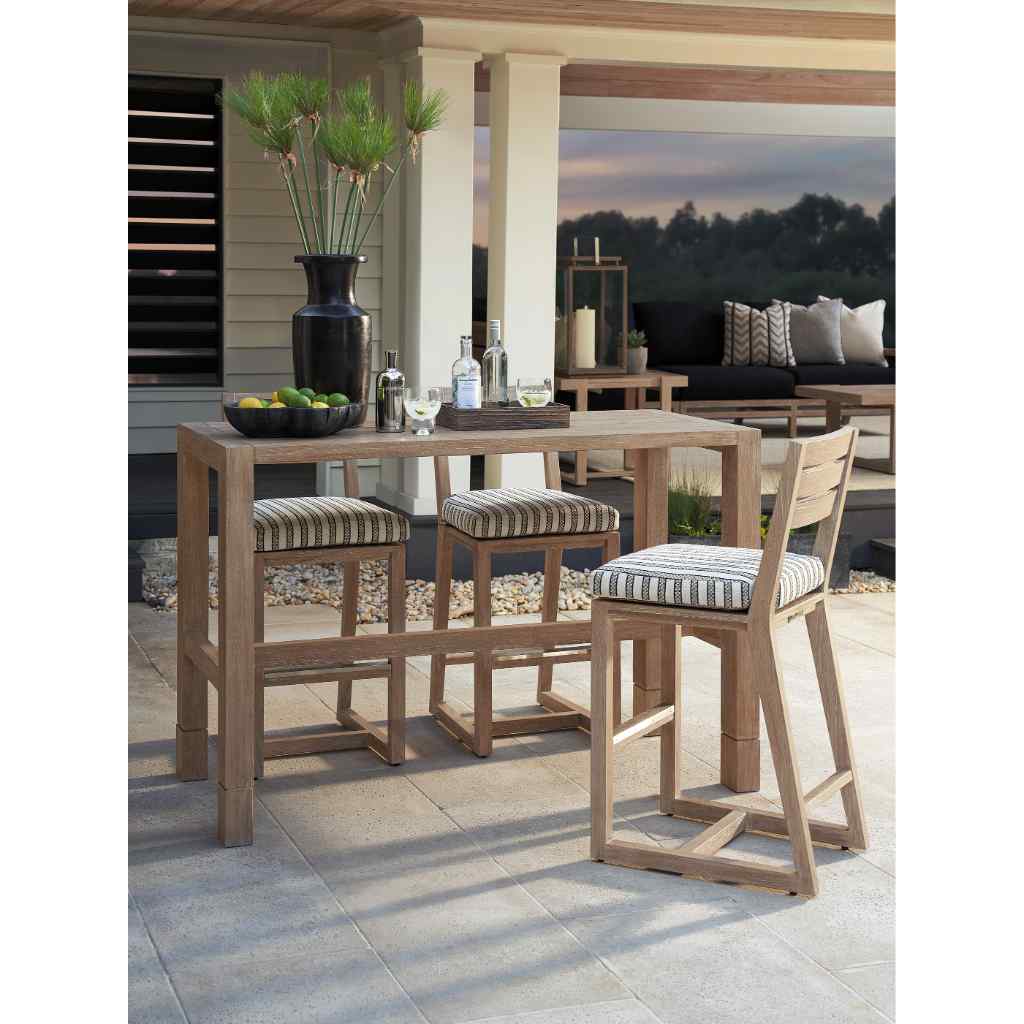 High-Low Bistro Table - Stillwater Cove Brown