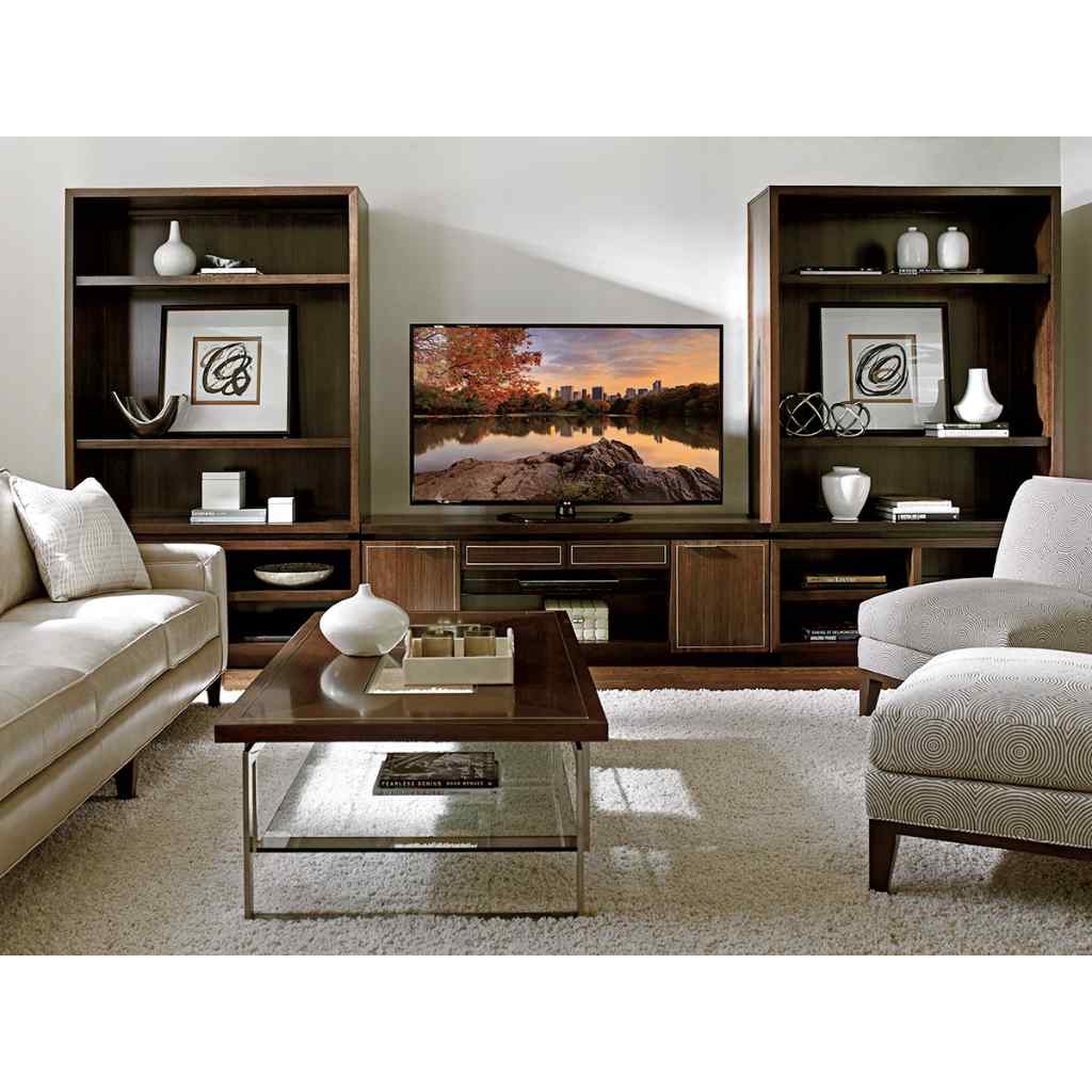 Highview Media Console Brown