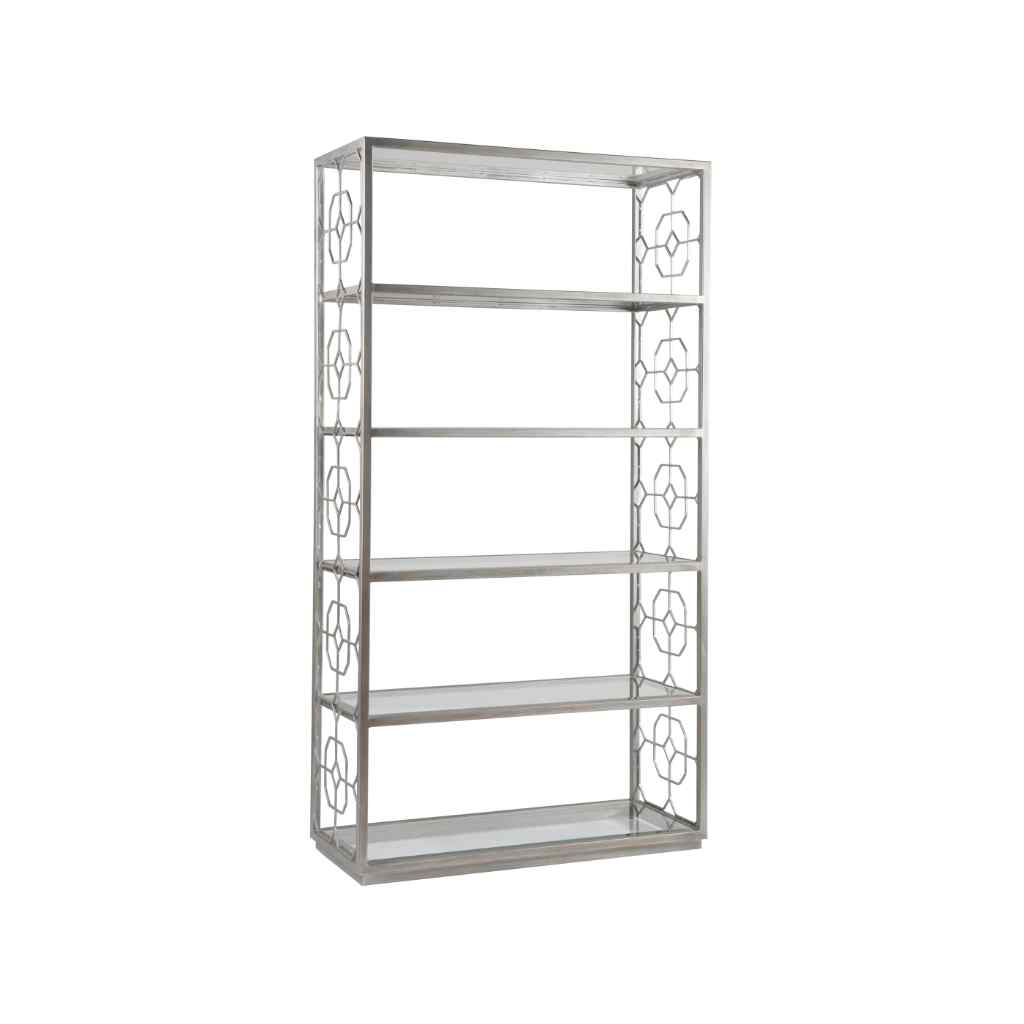 Honeycomb Etagere - Metal Designs Silver Leaf