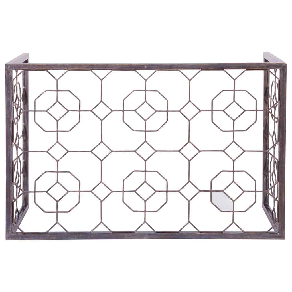 Honeycomb Rectangular Cocktail Table - Metal Designs St Laurent