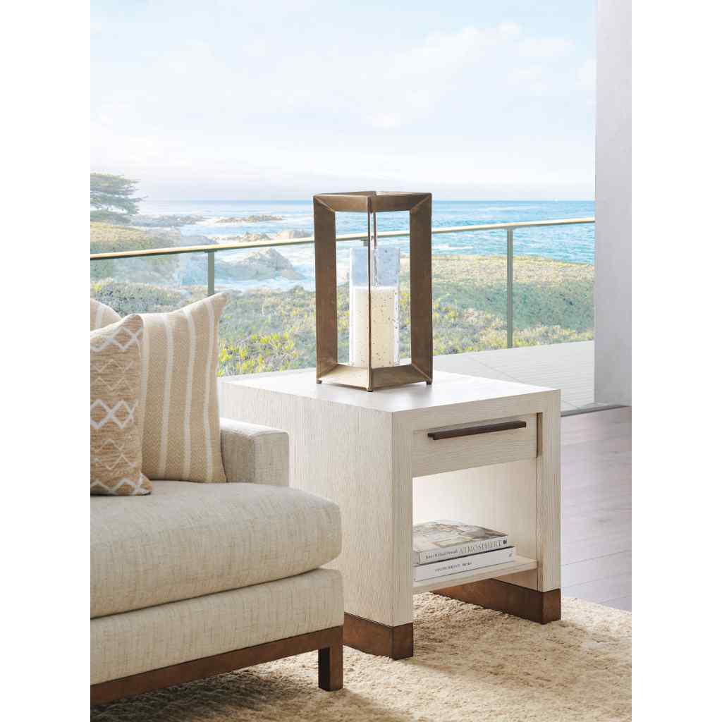 Huckleberry Drawer End Table White