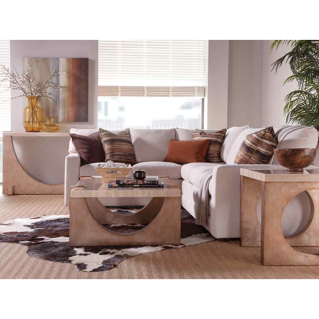 Impresario Square End Table Brown