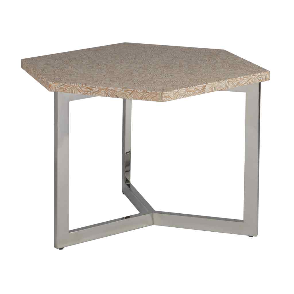 Inamorata Hexagonal Cluster Bunching Table Brown