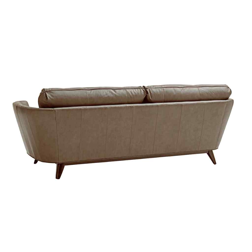 Kahn Leather Sofa Brown