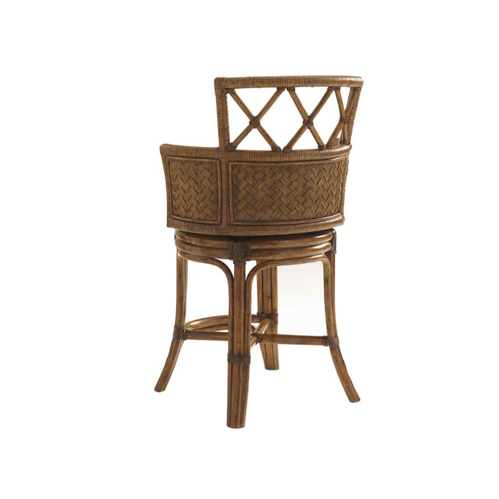 Kamala Bay Swivel Counter Stool Brown