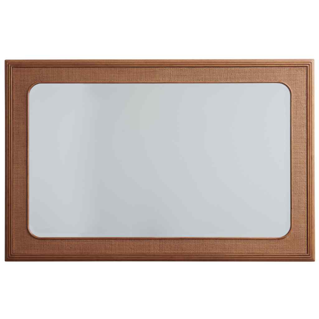 Keaton Rectangular Mirror Brown