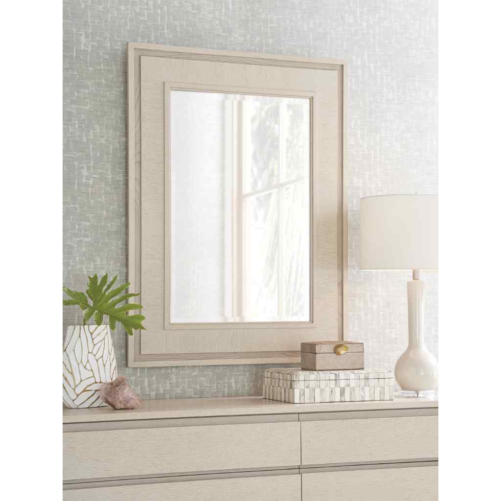 Kelly Rectangular Mirror Brown