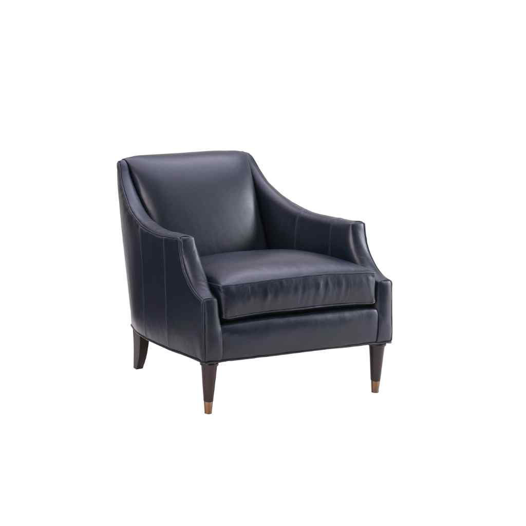 Kerney Leather Chair Brown