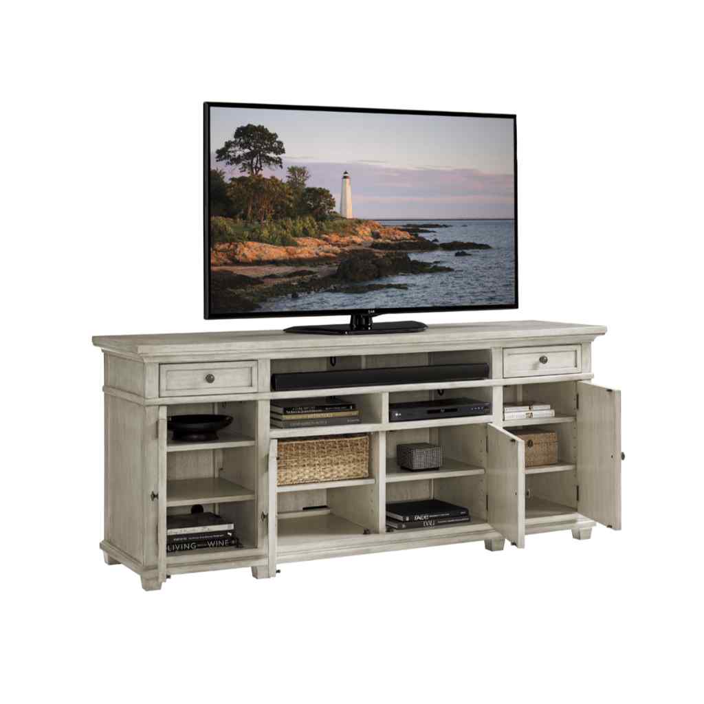 Kings Point Large Media Console Oyster